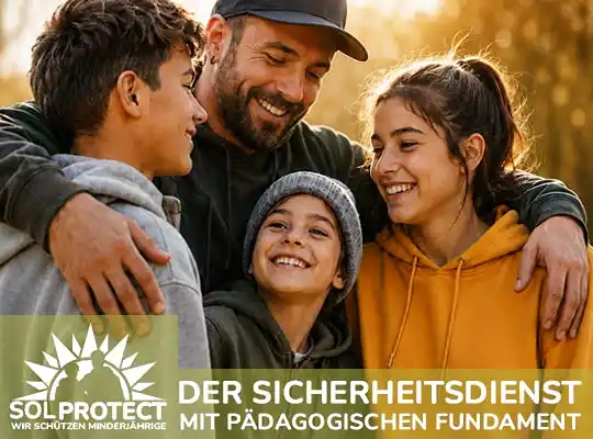 SOLPROTECT-SCHUTZ Der Sicherheitsdienst für Minderjährige